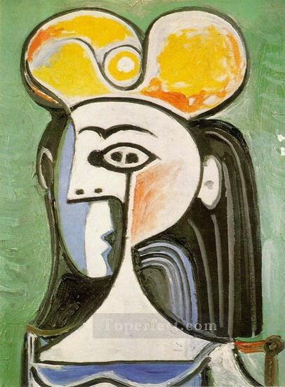 Bust of Woman 1955 cubism Pablo Picasso Oil Paintings